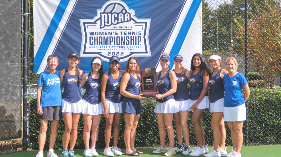 Oxford Emory wins seventh straight DIII Women's Tennis Championship